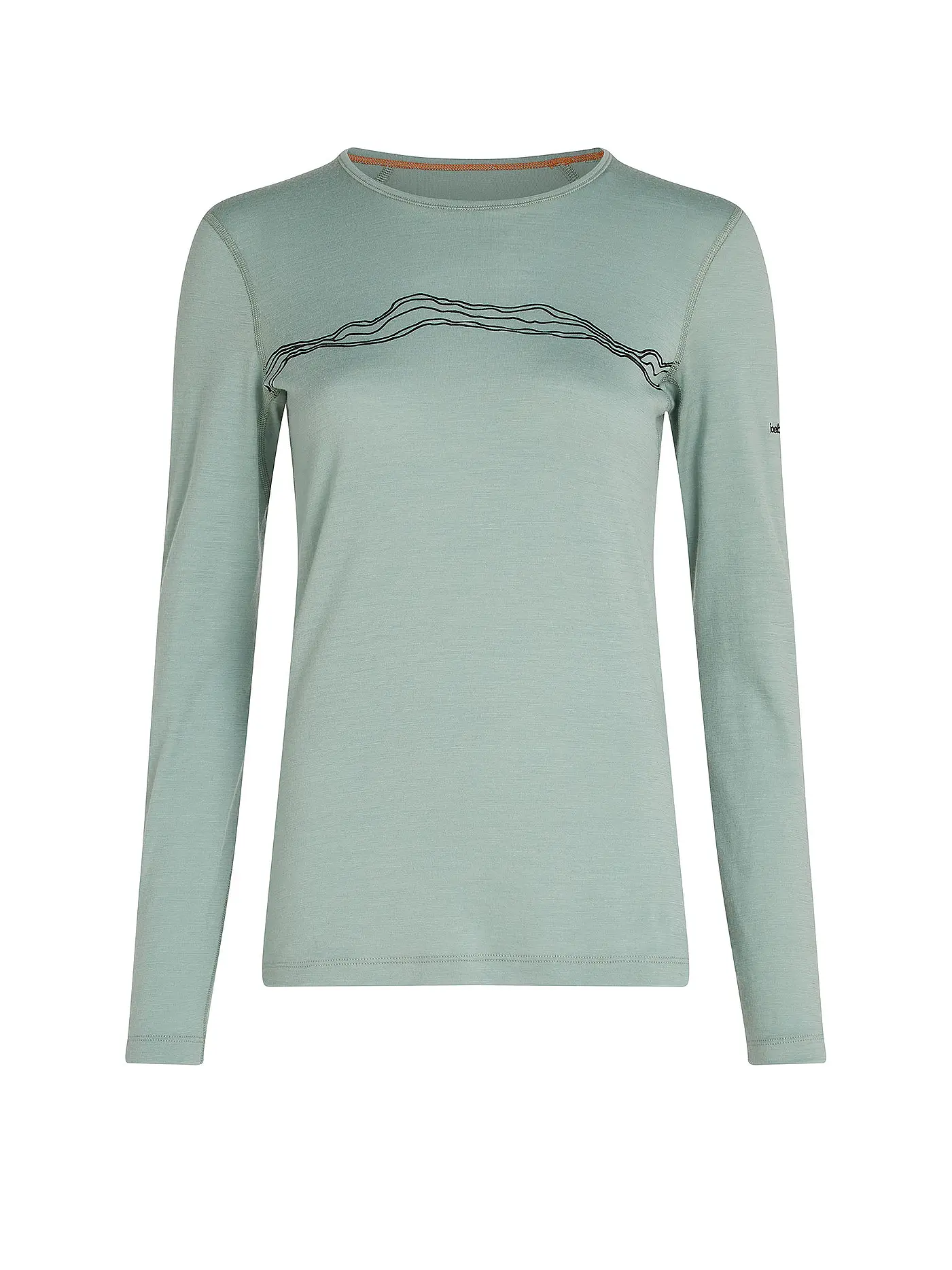 ICEBREAKER | Damen Funktionsshirt Mountain Pulse 200 | hellgrün